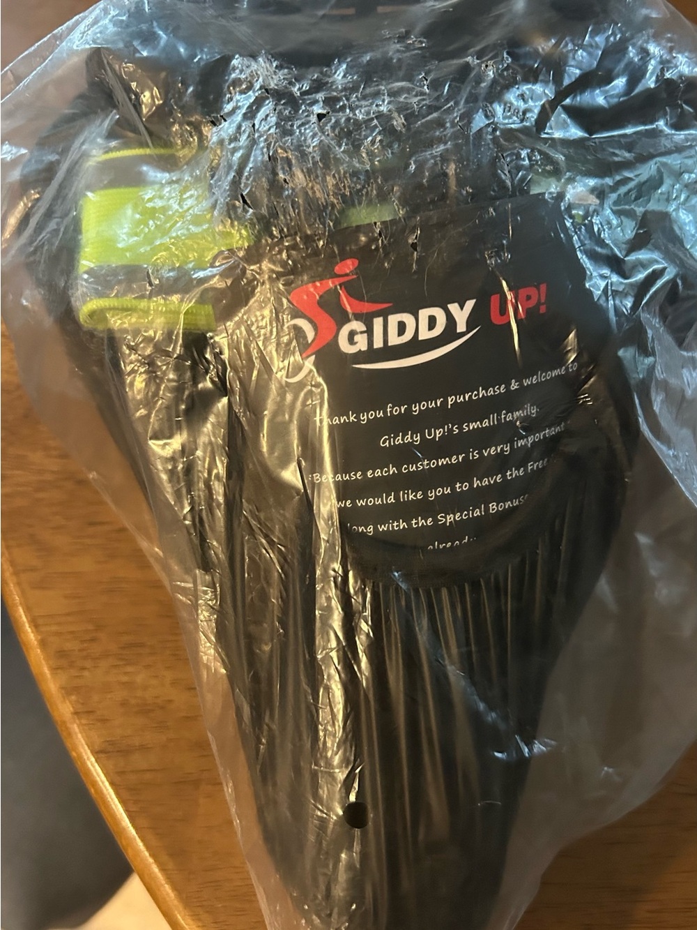 Giddy Up! Memory Foam Bike Seat. ****Read Description****